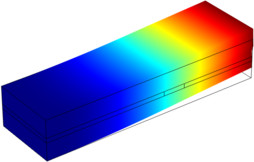 Cantilever beam COMSOL model: Cantilever beam