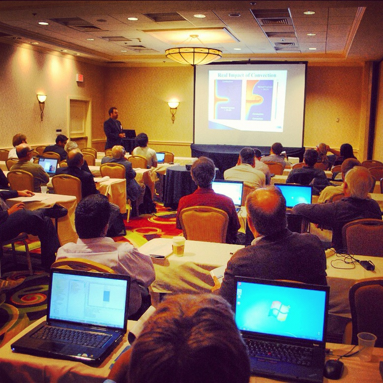 Presentation at the COMSOL Conference 2011