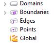 Node icon designs indicate different space dimensions Node icon designs indicate different space dimensions