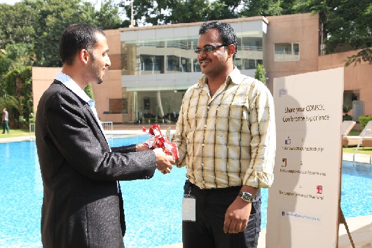 COMSOL Conference Bangalore Facebook contest winner COMSOL Conference Bangalore Facebook contest winner