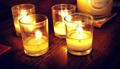 Burning candles Burning candle