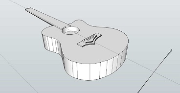 Carbon Fiber Acoustic Guitar Bracing