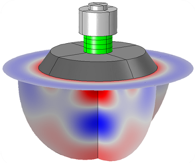 tonpilz piezoelectric transducer