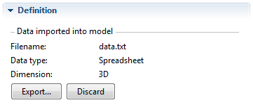Form after Import Form after Import of Point Cloud Data