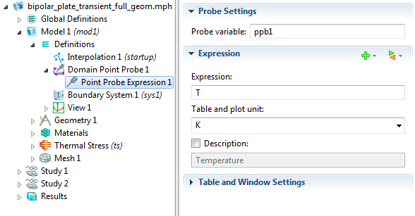 Point Probe Expression