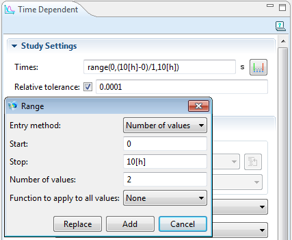 Probing, Solver settings