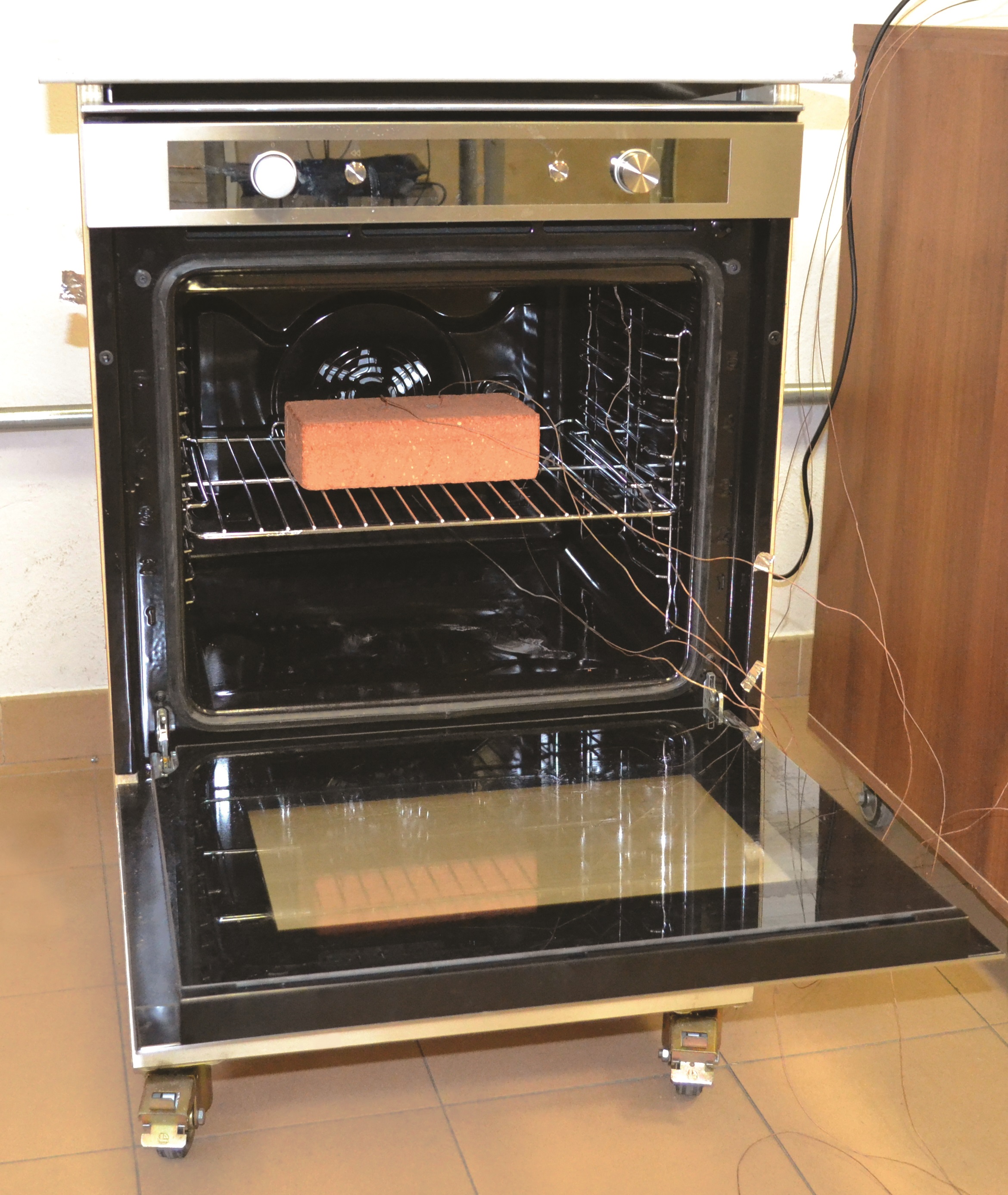 Minerva oven brick test experiment