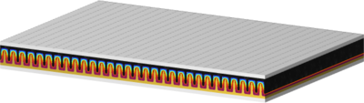 All-Solid-State Microbattery with a Trench Geometry