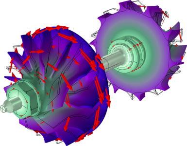 Eigenvalue Analysis of a Turbocharger Rotor