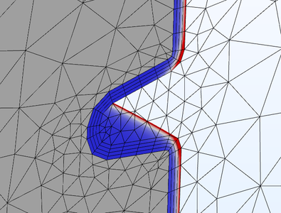 Tutorial: Boundary Layer Mesh Domain for Inductive Heating