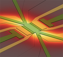 COMSOL Modeling of GNR Quantum Heat Engine