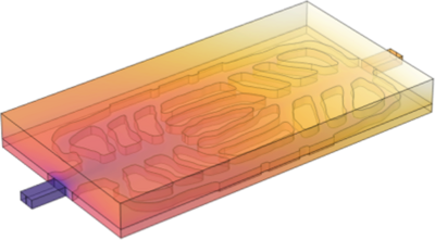 基于智能算法的拓扑优化液冷板高效设计