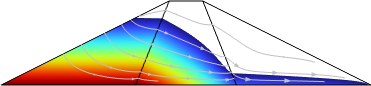 Surrogate Model for Porous Dams