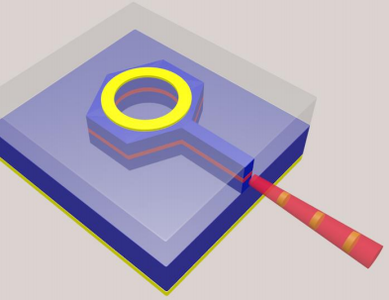 AlGaInAs/InP Hexagonal Resonator Microlasers with a Center Hole