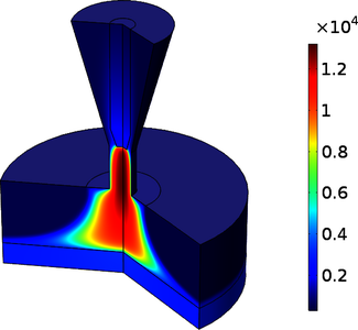 微束等离子弧焊电弧数值分析