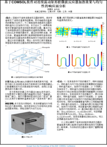 基于COMSOL软件对连续流动矩形腔微波反应器加热效果与均匀性的响应面分析