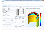 Stress Analysis of a Pressure Vessel 